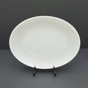 Fire King White Milk Glass Platter Anchor Hocking White Oval Serving Plate